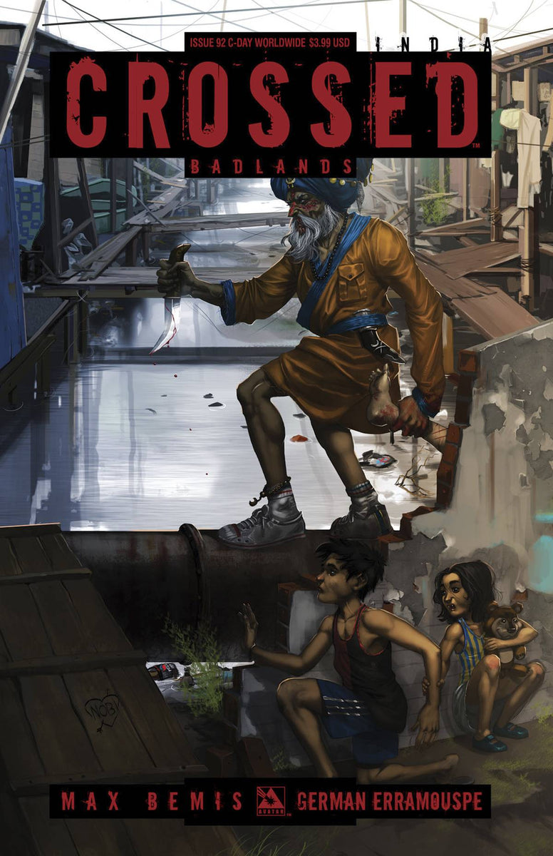 CROSSED BADLANDS #92 C DAY WORLDWIDE CVR (MR) – Comic Books and