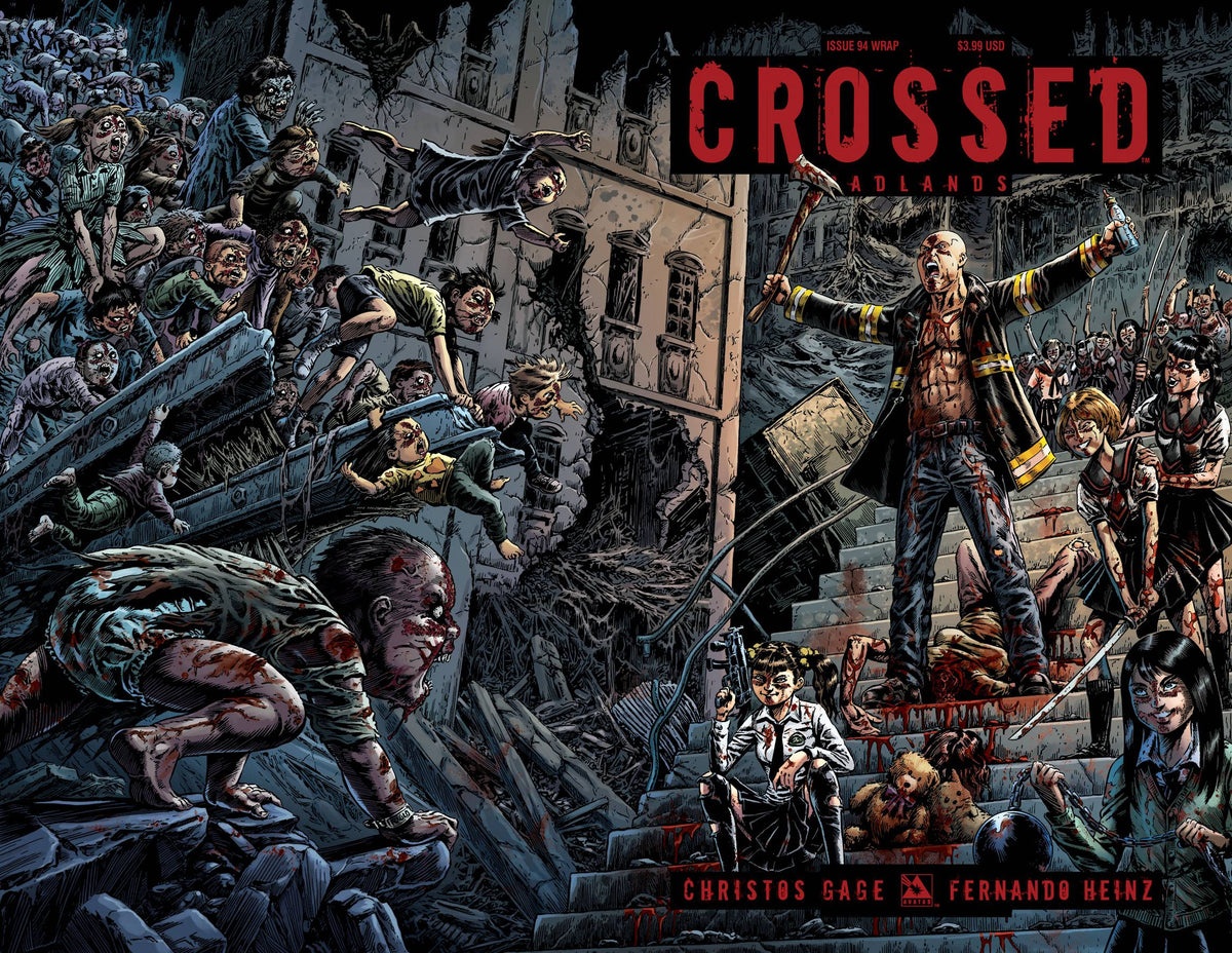 CROSSED BADLANDS #93 WRAP CVR (MR) – Comic Books and Video Games
