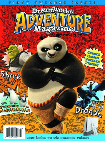 DREAMWORKS ADVENTURE MAGAZINE #1