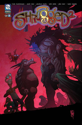 SHRUGGED VOL 2 #5  CVR B GUNNELL