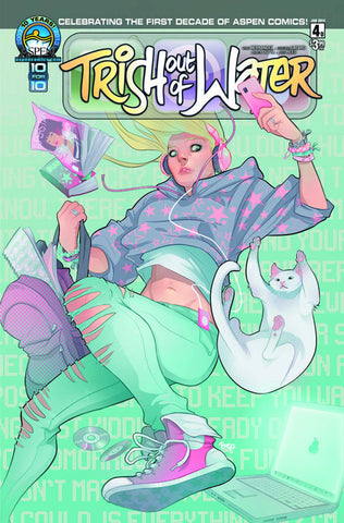 TRISH OUT OF WATER #4 DIRECT MARKET CVR D