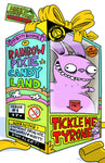 ITTY BITTY BUNNIES RAINBOW PIXIE LAND XMAS #1 TYRONE VAR (MR