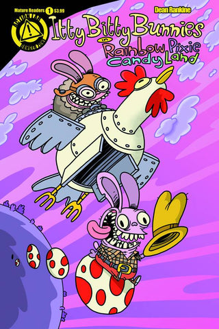 ITTY BITTY BUNNIES COCK FIGHT MAIN CVR ONE SHOT (MR)