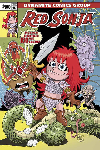 RED SONJA #100 CVR D HAESER VAR