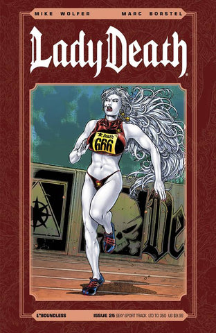 LADY DEATH (ONGOING) #25 SEXY SPORT TRACK CVR (MR)