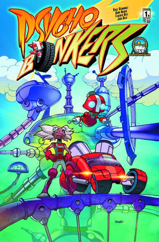 PSYCHO BONKERS #1  DIRECT MARKET CVR B