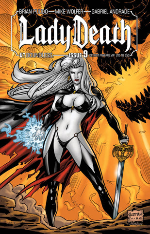 LADY DEATH (ONGOING) #9 DETROIT VIP CVR (MR)