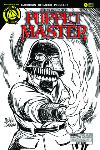 PUPPET MASTER #5 TORCH SKETCH VAR (MR)
