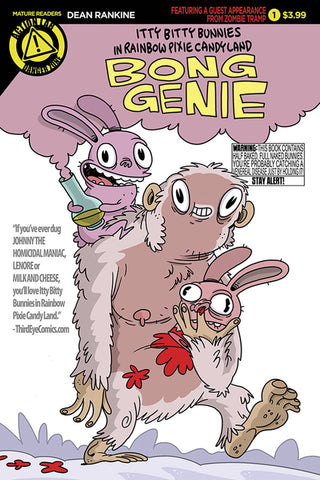ITTY BITTY BUNNIES BONG GENIE #1 MAIN CVR (MR)