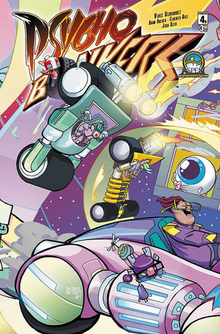 PSYCHO BONKERS #4  DIRECT MARKET CVR B