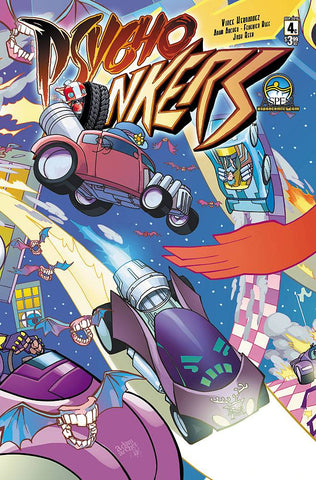 PSYCHO BONKERS #4  DIRECT MARKET CVR C