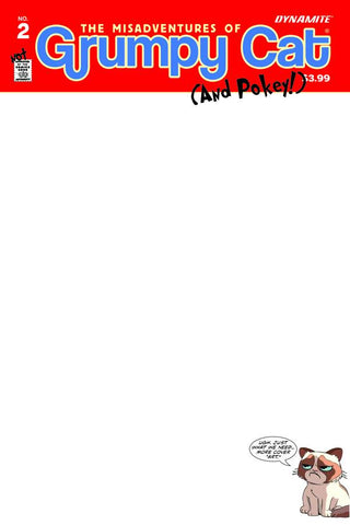 GRUMPY CAT #2  CVR D BLANK AUTHENTIX