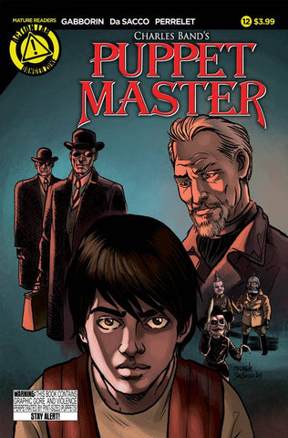 PUPPET MASTER #12 CVR A DA SACCO (MR)