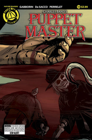 PUPPET MASTER #13 CVR A DA SACCO (MR)
