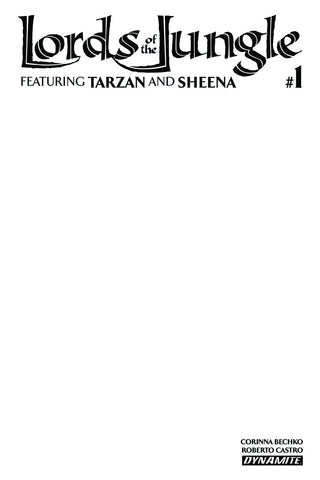 LORDS OF THE JUNGLE #1  CVR C BLANK AUTHENTIX
