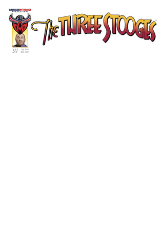 THREE STOOGES BOYS ARE BACK #1 BLANK SKETCH CVR