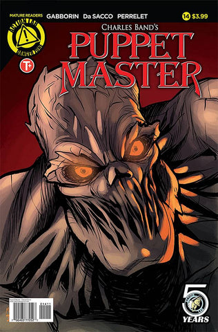 PUPPET MASTER #14 CVR A DA SACCO (MR)
