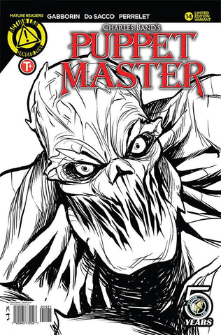 PUPPET MASTER #14 CVR B DA SACCO SKETCH (MR)
