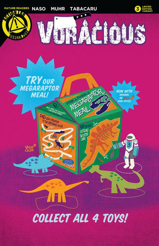 VORACIOUS #3  CVR B HAPPY MEAL (MR)