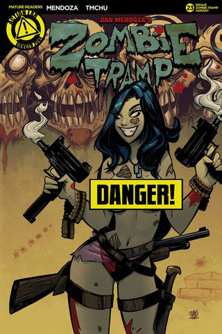 ZOMBIE TRAMP ONGOING #23 CVR D TROM ZOMBIE TRAMP RISQUE (MR)