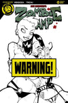 ZOMBIE TRAMP ONGOING #23 CVR F MENDOZA RISQUE SKETCH (MR)