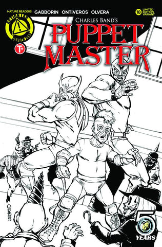 PUPPET MASTER #18 CVR B ONTIVEROS SKETCH (MR)