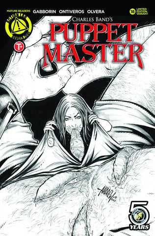 PUPPET MASTER #18 CVR D MANGUM KILL SKETCH (MR)