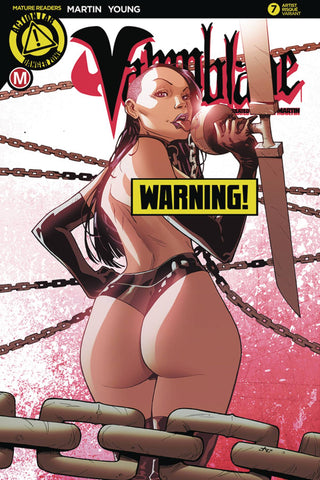 VAMPBLADE #7 CVR D JARO RISQUE (MR)
