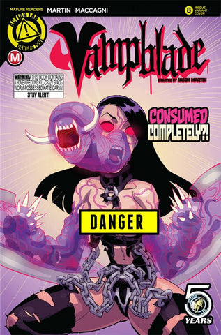 VAMPBLADE #8 CVR B WINSTON YOUNG RISQUE (MR)