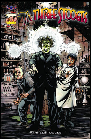 THREE STOOGES CURSE OF FRANKENSTOOGE MAIN CVR
