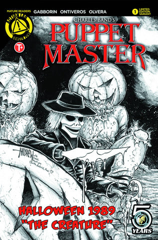 PUPPET MASTER HALLOWEEN 1989 SP ONE SHOT CVR D MANGUM SKETCH