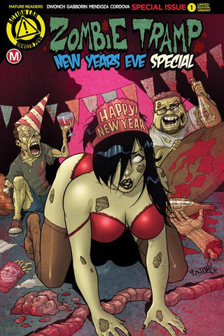 ZOMBIE TRAMP NEW YEARS EVE 2016 CVR C CORDOVA (MR)