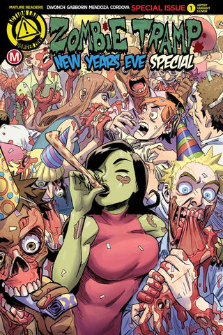 ZOMBIE TRAMP NEW YEARS EVE 2016 CVR E YOUNG (MR)