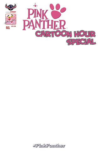 PINK PANTHER CARTOON HOUR SPEC #1 BLANK SKETCH CVR