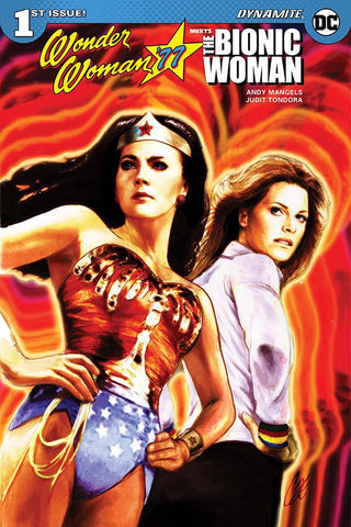 WONDER WOMAN 77 BIONIC WOMAN #1  CVR A STAGGS
