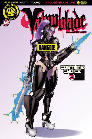VAMPBLADE #12 CVR H COSTUME THREE RISQUE (MR)