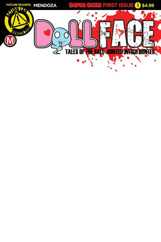 DOLLFACE #1 CVR F BLANK SKETCH (MR)