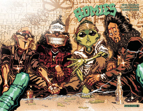 HOMIES #4  CVR A HUERTA