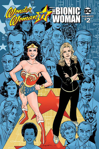 WONDER WOMAN 77 BIONIC WOMAN #2  CVR B LOPRESTI