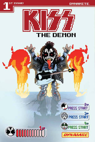 KISS DEMON #1  CVR C ADAMS 8 BIT