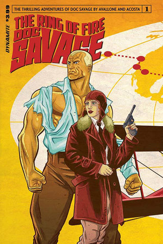DOC SAVAGE RING OF FIRE #1  CVR A SCHOONOVER