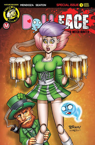 DOLLFACE ST PATRICKS DAY SP CVR E ST PADDYS DAY GIRL (MR)