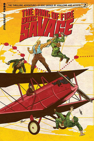 DOC SAVAGE RING OF FIRE #2  CVR A SCHOONOVER
