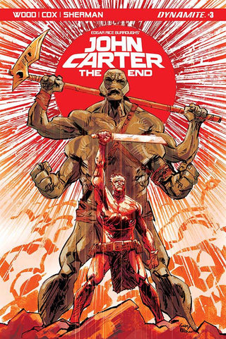 JOHN CARTER THE END #3 CVR A BROWN