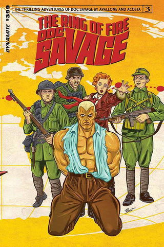 DOC SAVAGE RING OF FIRE #3  CVR A SCHOONOVER