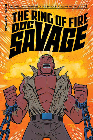 DOC SAVAGE RING OF FIRE #3  CVR B MARQUES