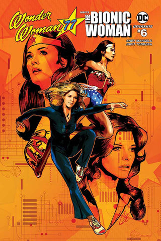 WONDER WOMAN 77 BIONIC WOMAN #6  CVR A STAGGS