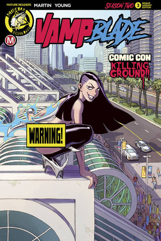 VAMPBLADE SEASON TWO #3 CVR B WINSTON YOUNG RISQUE (MR)