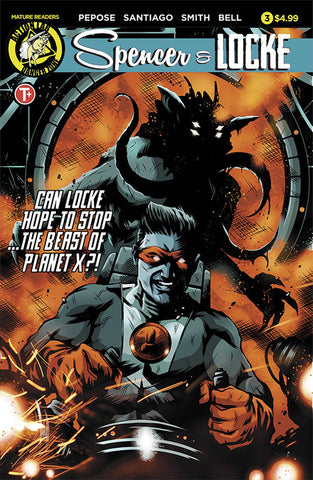 SPENCER AND LOCKE #3  CVR B HOUSE (MR)