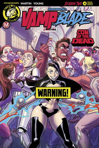 VAMPBLADE SEASON TWO #4 CVR B WINSTON YOUNG RISQUE (MR)